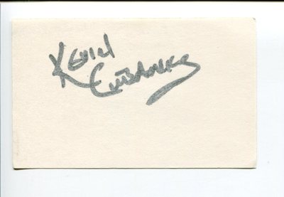 Kevin Eubanks Jazz Fusion Guitarist The Tonight Show Signed Autograph