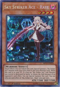 Sky Striker Ace - Raye - MP19-EN259 - Prismatic Secret Rare - 1st Edition x1 - N