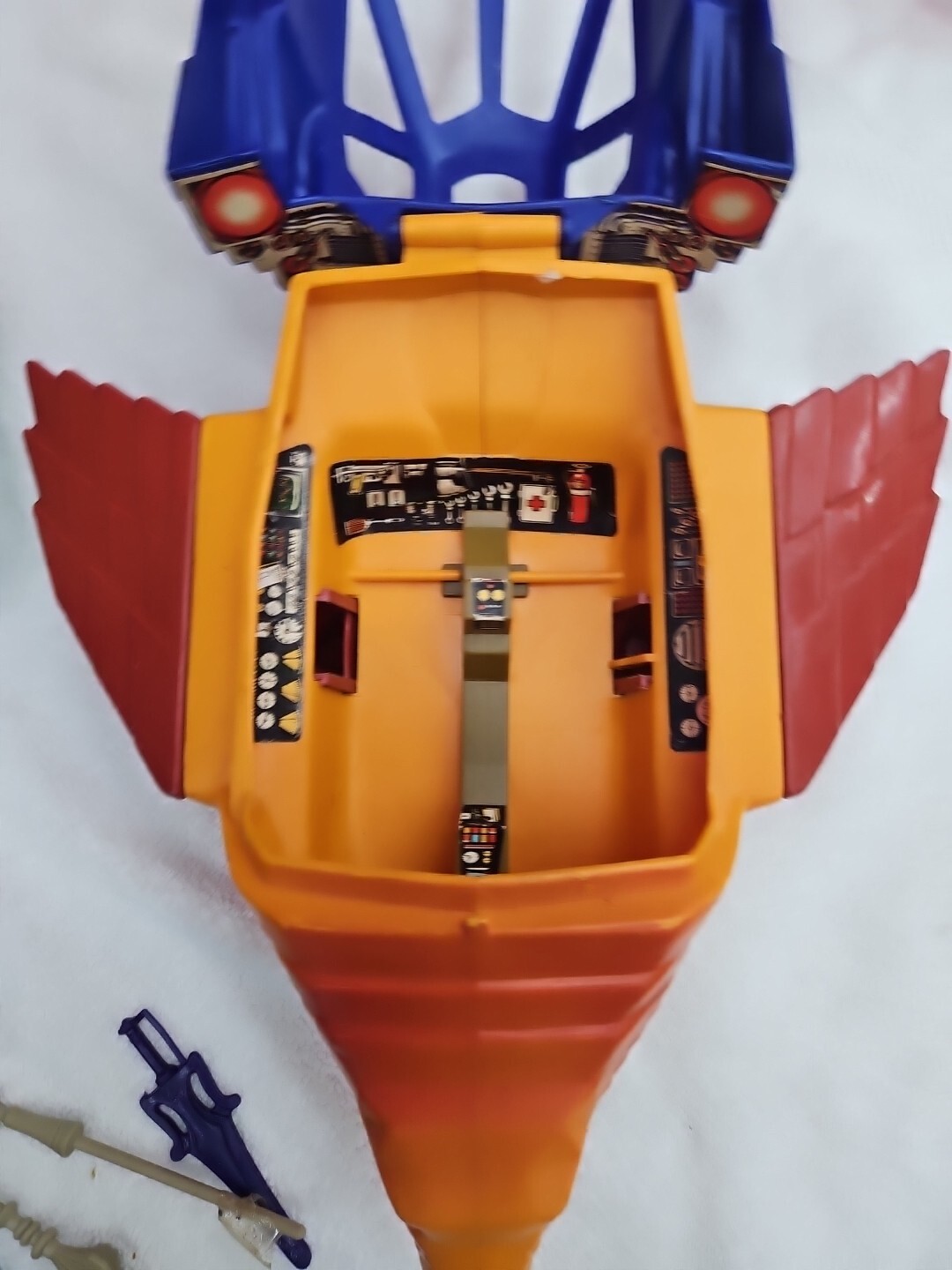 1980'S VINTAGE MOTU HEMAN LOT Gray Skull Roton Point Dread Talon