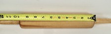 vintage maple wood rolling pin 16 1/4" x 2 1/4" Lot 27