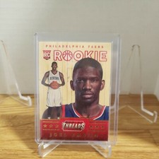 2014-15 Panini Threads Wood Rookies Joel Embiid #331 Rookie 76ers 