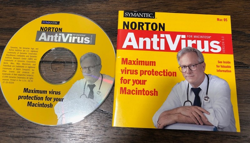 Norton Anti Virus for Macintosh, Version 6.0 - CD