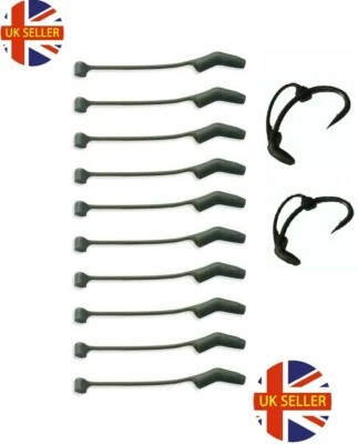 TORCHWOOD FISHING TACKLE Large D Rig Aligner Kicker dunkelgrün, braun für Pop Up Karpfenangeln UK VERKÄUFER