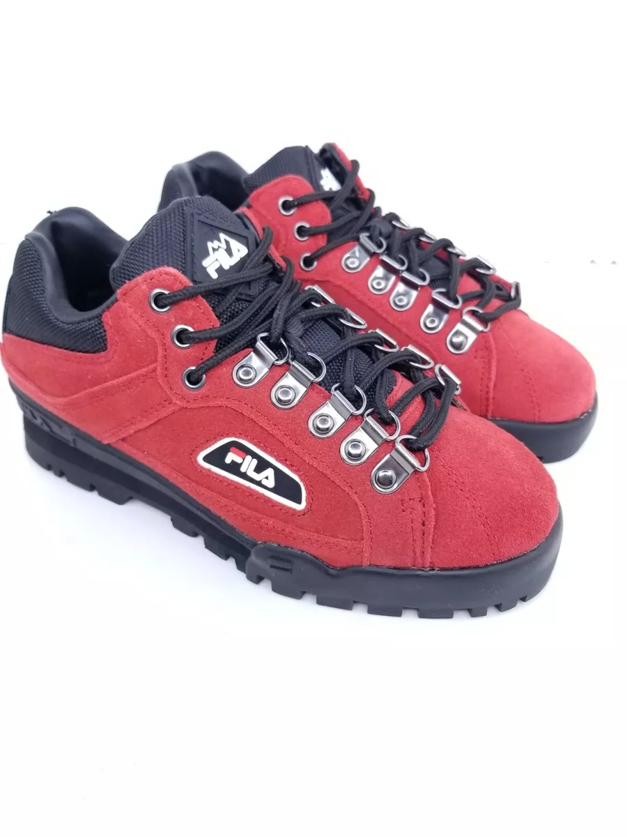 FILA Trailblazer Black Vintage Rave / Hiking Boots BRAND NEW SZ 4 eBay