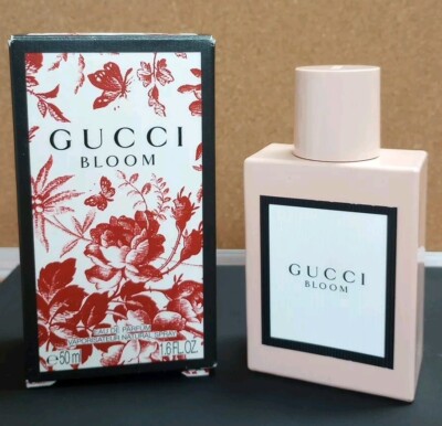Gucci Bloom Women's Eau De Parfum Spray Vaporisateur Natural Spray 1.6 Fl. Oz.