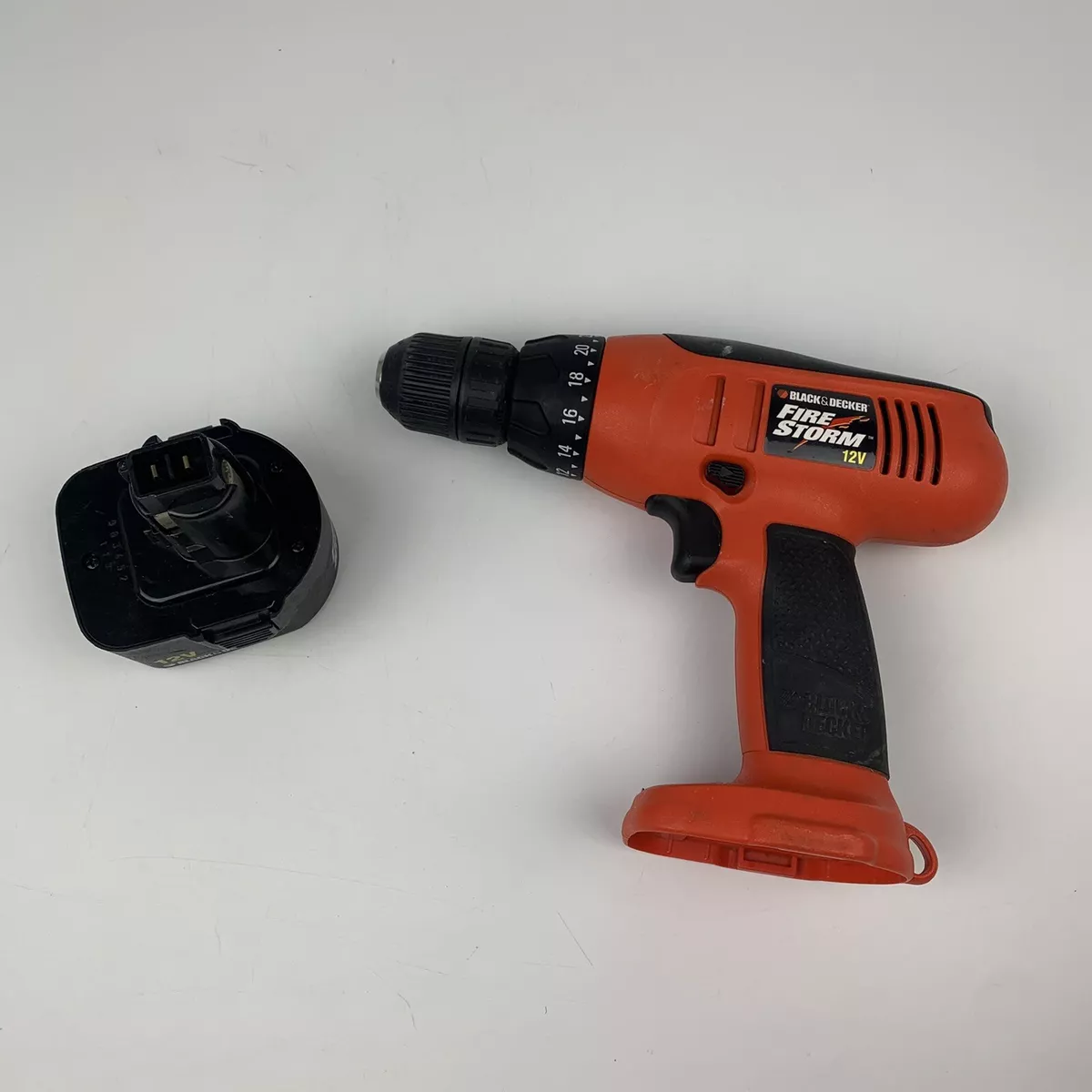 Black & Decker Fire Storm 12V Drill CD431