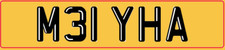 MEYHA Cherished Registration Number Plate MIYHA Mya MIAH Mia - DVLA Fee Included