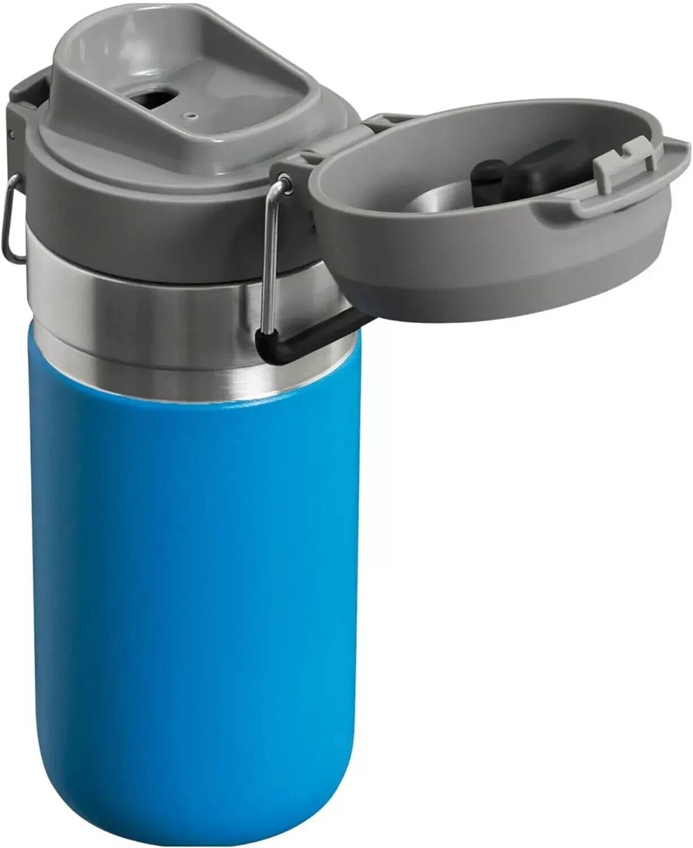 Stanley Quick Flip Stainless Steel Water Bottle Leakproof, Insulate  Azure