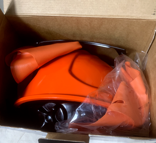 Husqvarna Type2 Forest Helmet Kit 5792440-01 Earmuffs and Mesh Visor Attached - Picture 2 of 13