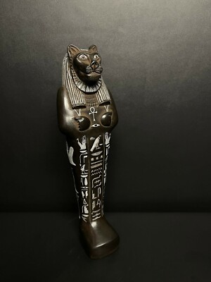 Erstaunliche Ushabti von SEKHMET Die ägyptische Löwenkriegergöttin des Kriege...