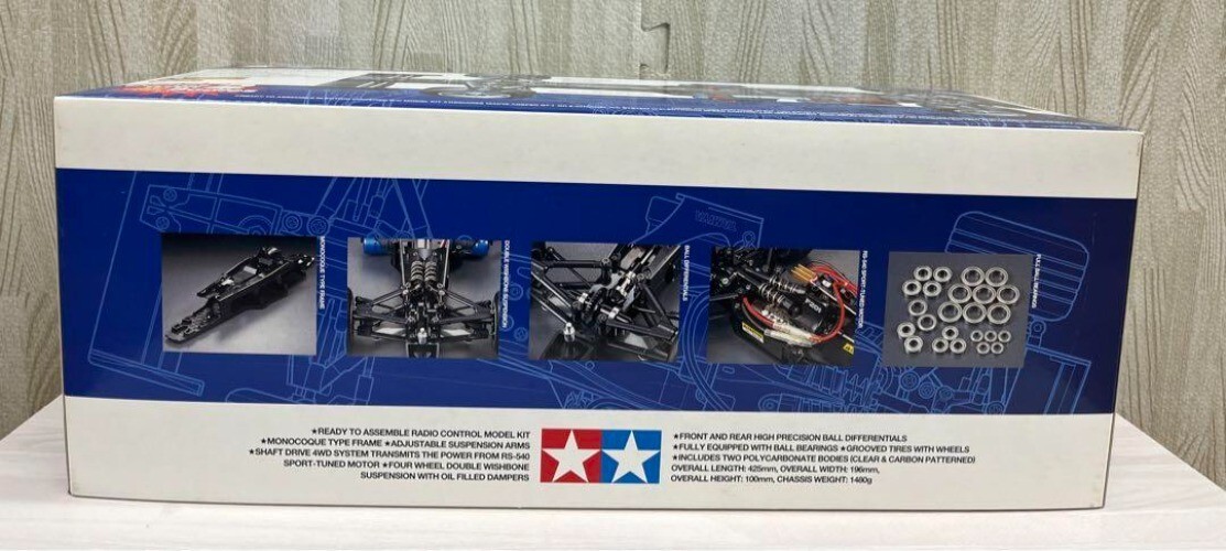 タミヤ★F201 CHASSIS KIT w/ORIGINAL BODIES Tamiya F201 Chassis Kit 58294 w/Original Bodies New from