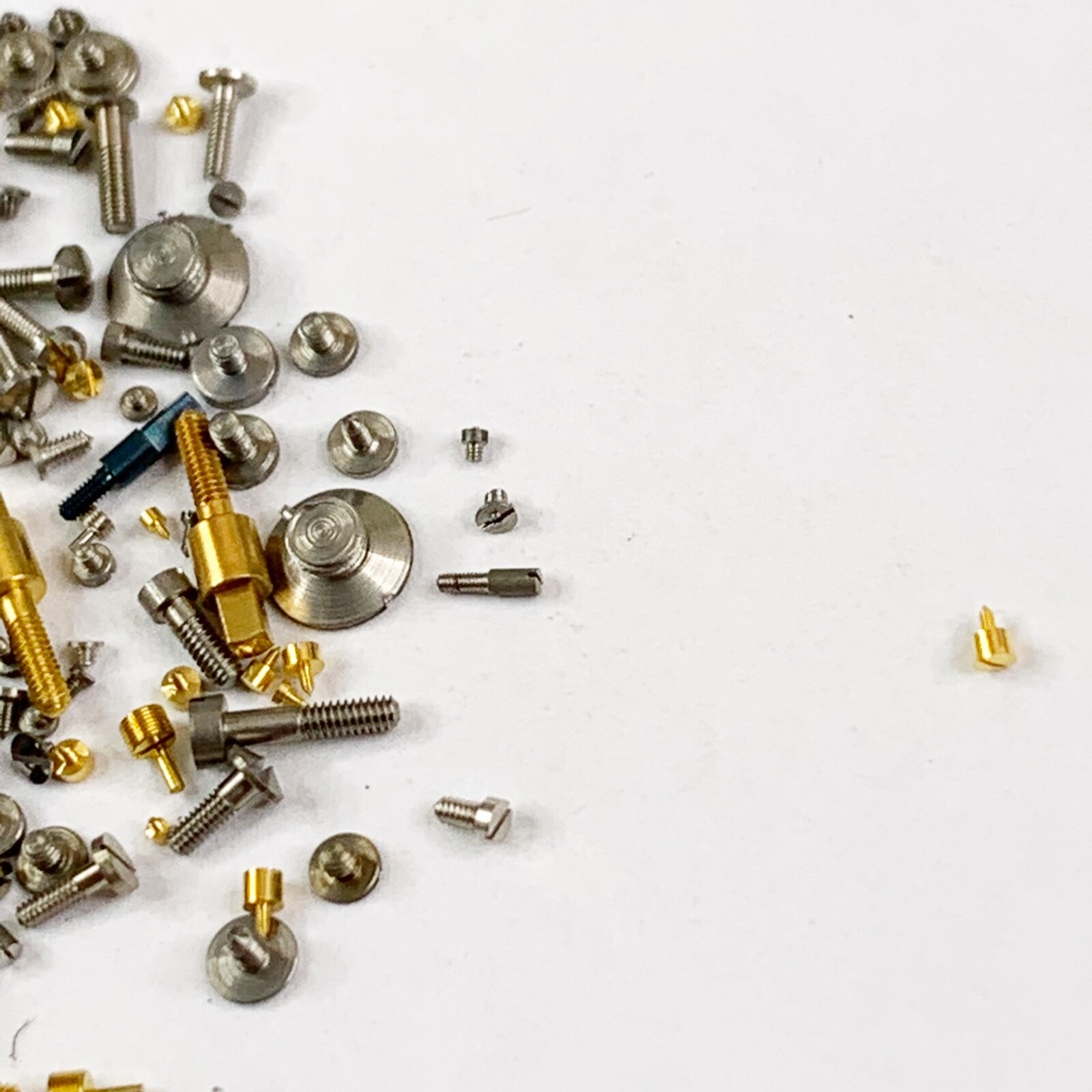 100 Elgin Pocket Wrist Watch Screws Parts Watchmaker Repair Lot American Asst eBay