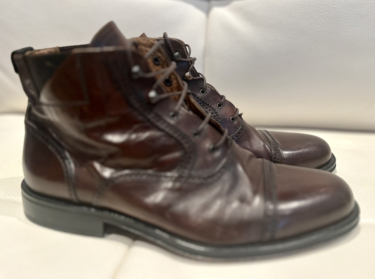 Manfield Made in Italy Vero Cuoio Lace Up Boot Men’s Size 41 US 8 - 8.5 Men boots made in Italy size 8 Vero Cuoio | Mercari main image 2