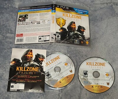 Killzone trillogy ps3 very good condition