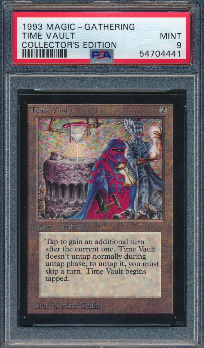 Collectors' Edition Time Vault PSA 9 Graded Magic MTG (4441 Collectors' Edition Time Vault PSA 9 Graded Magic MTG (4441