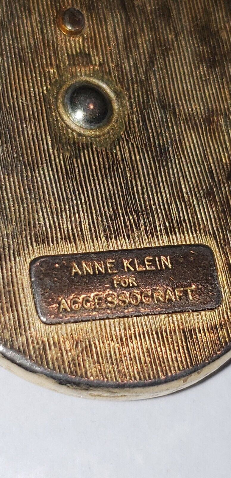Vintage Signed ANNE KLEIN for ACCESSOCRAFT Medall… - image 5