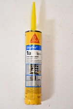 Sikaflex 1a Construction Sealant 10.1 oz Tube Polyurethane Cartridge Limestone
