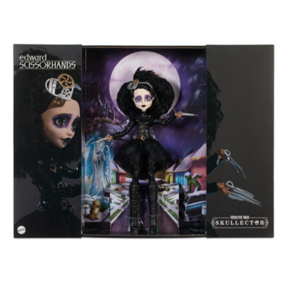 ✅ CONFIRMED Monster High Skullector Edward Scissorhands Doll 2025 Mattel - Image 3 of 4