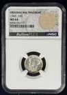 1945 P Dimes Winged Liberty Head or Mercury NGC MS-64 Oringinal Bag Fragment