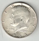 1968-D Kennedy 40% Silver Half Dollar