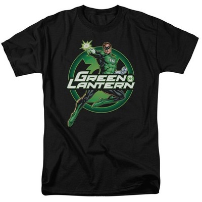 Green Lantern Lantern Glow T-Shirt Men's S-5XL Officially Licensed DC Comics Tee