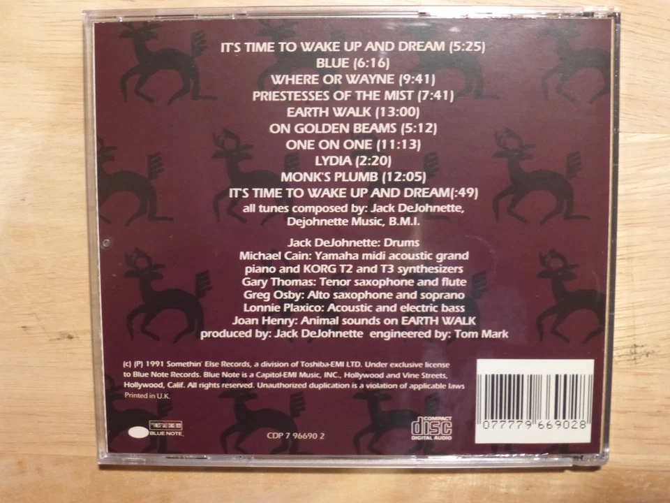 Jack DeJohnette Special Edition -Earth Walk -CD  -incl. Monk's Plumb -One on One - Bild 2 von 4