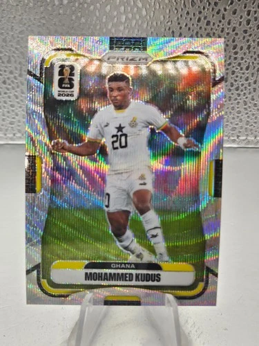 2026 Panini Prizm FIFA World Cup - Mohammed Kudus Silver Wave Prizm Ghana