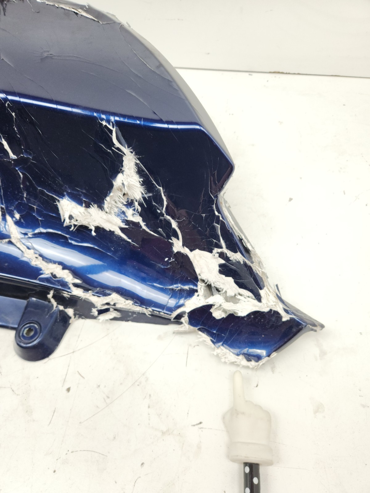 2012-2014 MCLAREN MP4-12C REAR RIGHT SIDE QUARTER PANEL BLUE OEM 11A0390CP
