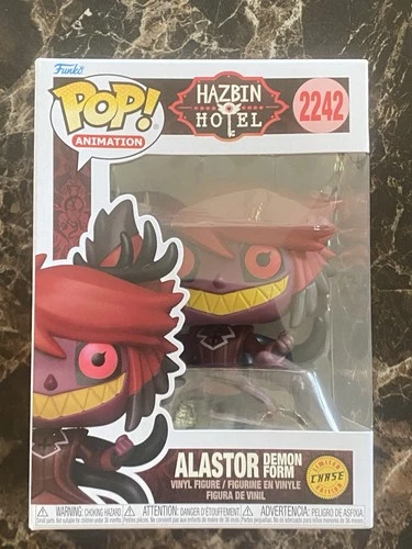 Funko POP! Animation: Hazbin Hotel - Alastor - (CHASE) Vinyl Figure #2242 W/Case