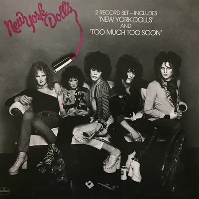 2xLP New York Dolls New York Dolls / Too Much Too Soon NEAR MINT Mercury