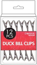 DONNA Duck Bill Clip 12pcs Alligator Hair Clips Metal Duck Bill Hair Clips fo...