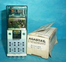 Agastat ETR14D3N003 Time Delay Relay 125VDC 1-30 Min NEW