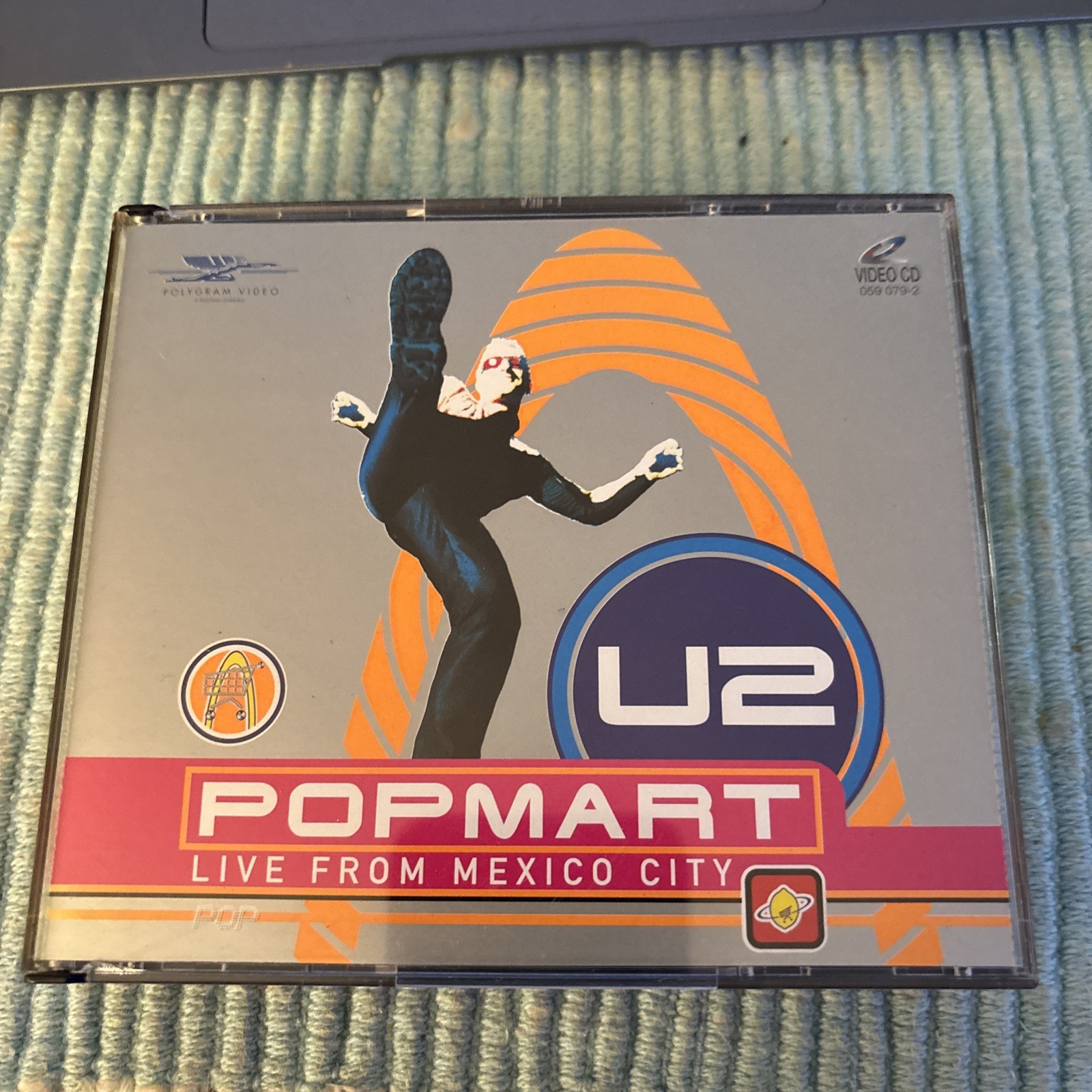 U2 1998 PopMart Live From Mexico City Hong Kong Edition 2 (Video CD )