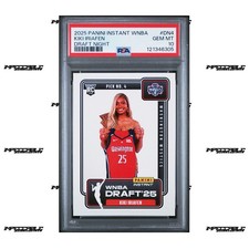 2025 Panini Instant WNBA - #DN-4 Kiki Iriafen Rookie Draft Night PSA 10