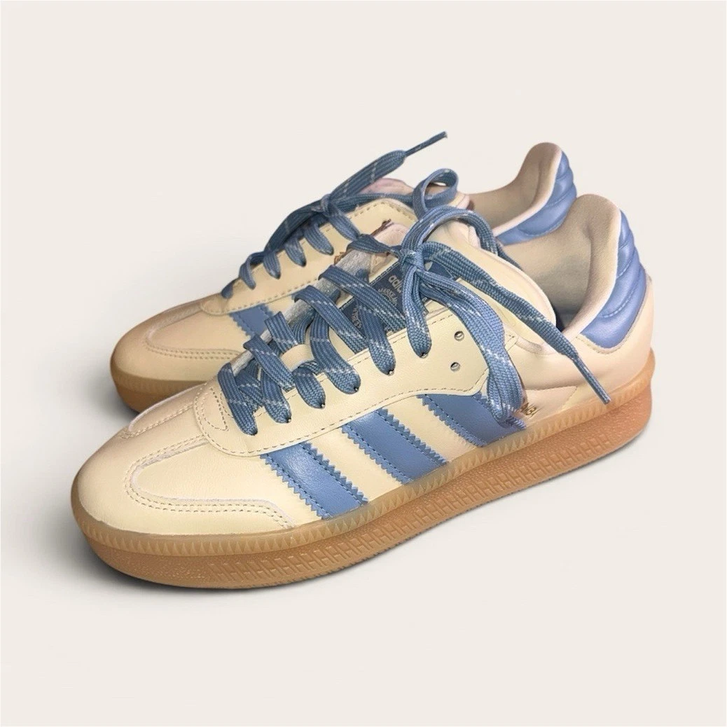 Adidas Samba XLG Wonder White Ash Blue for sale | eBay