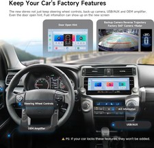 Dasaita Android 13 Car Radio Carplay Android Autofor Toyota 4Runner 2010-2023