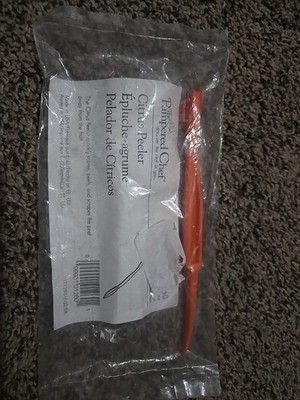 Pampered Chef Citrus Peeler 1260 Sealed  Fruit Tool Gadget NEW Stocking Lot Of 2