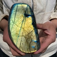 1.6lb Top Labradorite Crystal Stone Natural Rough Mineral Specimen Healing