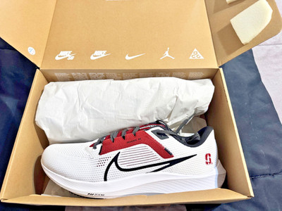 Nike Air Zoom Pegasus 40 Stanford Cardinals Running Shoe FQ2145-100 Men Size 12