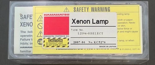 Hamamatsu L2194-01 Xenon Lamp - product listing photo