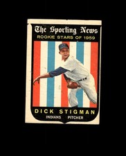 1959 Topps 142 Dick Stigman RS RC VG #D1,516831