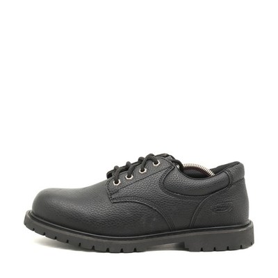 Skechers Herren 77509BJ Sicherheitsschuhe Schwarz Leder Relaxed Fit EU 42.5