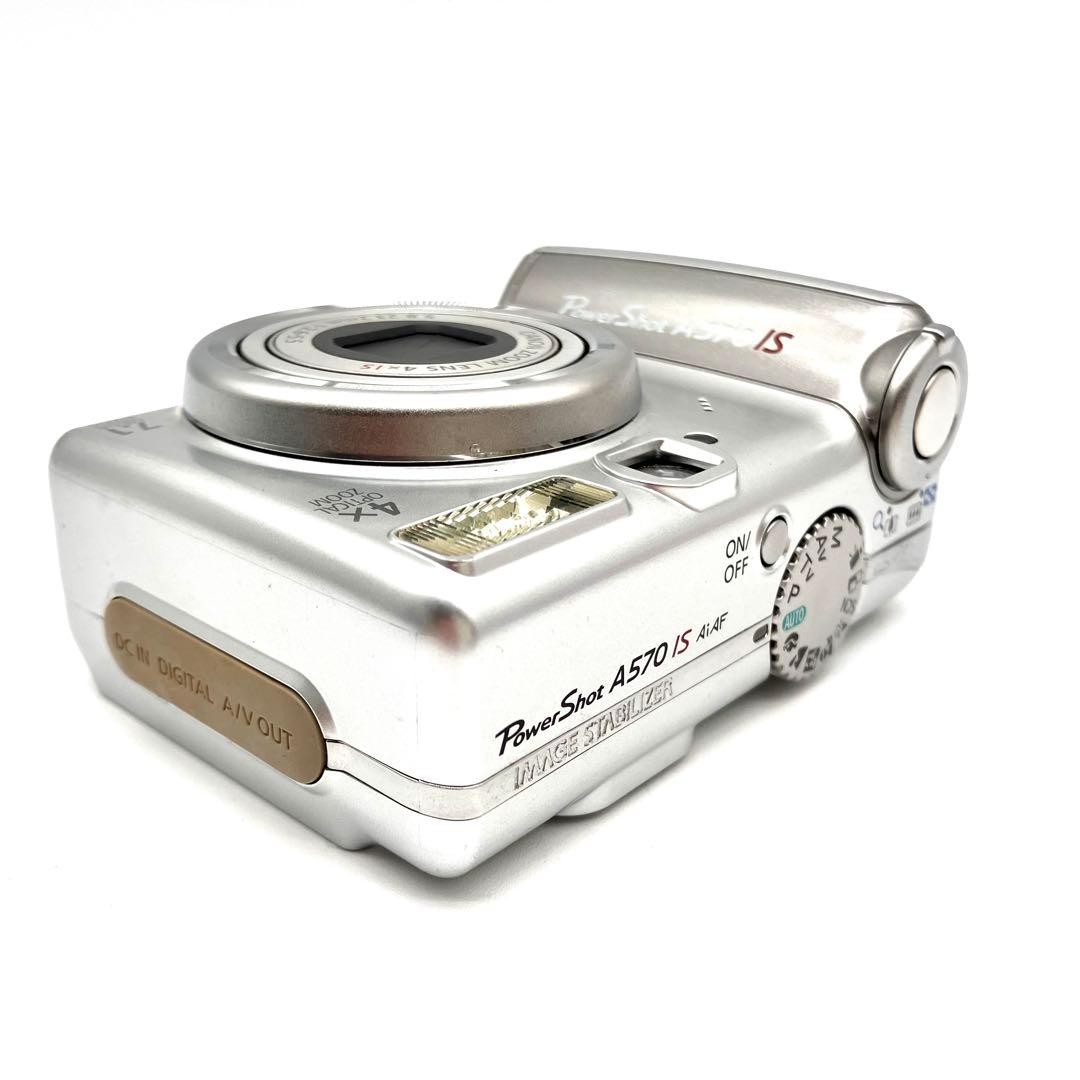 Canon PowerShot A570 IS Compact Digital Camera AA Battery Operated