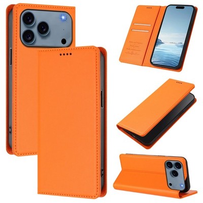 Cover For Apple iPhone 17 Pro Max PU Leather Multifunctional Flip Phone Case