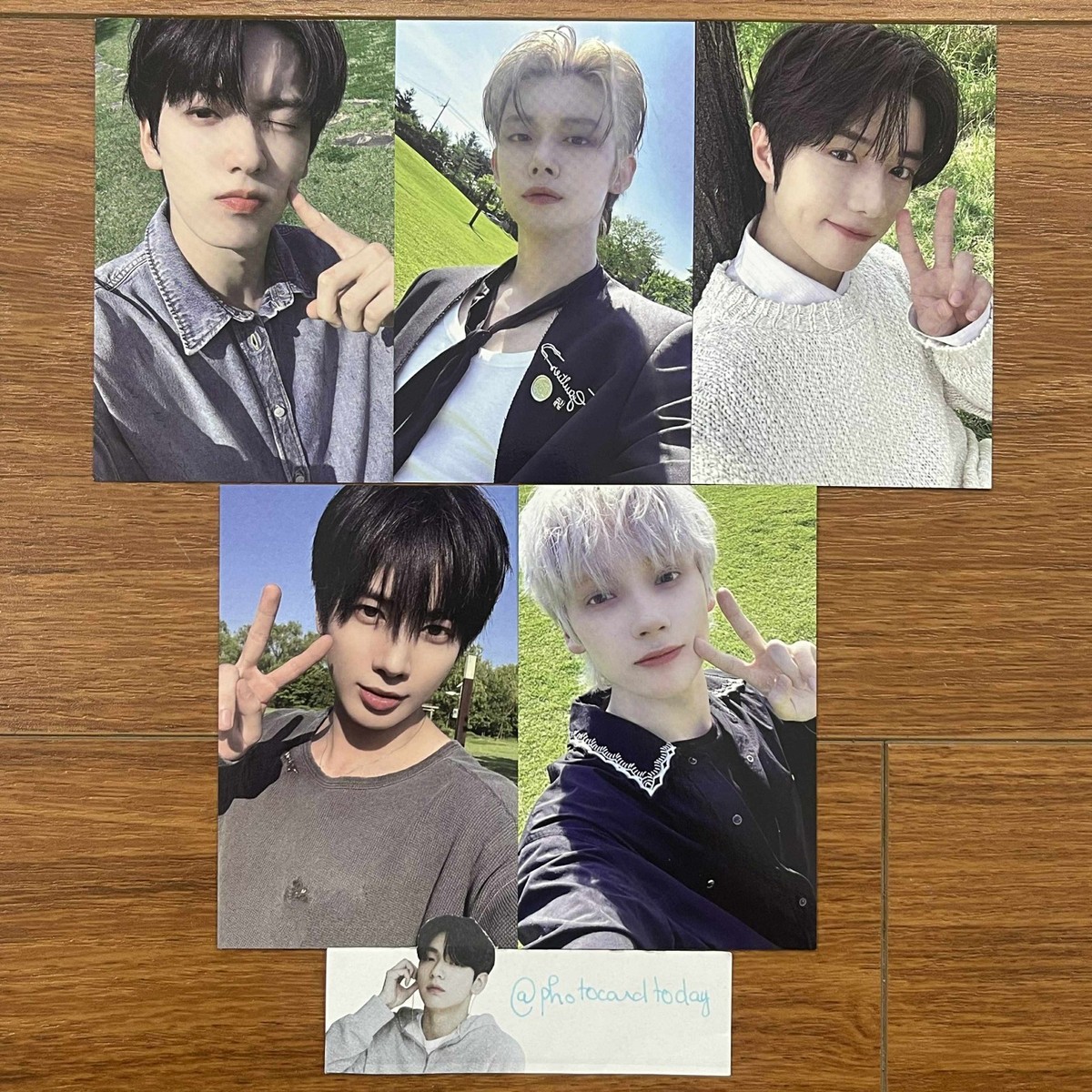 TXT ボムギュ ソウルコン moa zone TXT MOA ZONE PHOTOCARD ACT:SWEET MIRAGE IN SEOUL SOOBIN