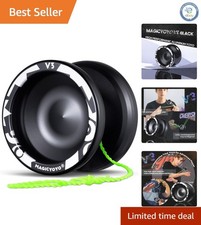V3 Dual Function Responsive  Unresponsive Yoyo for Kids 8-12 and Adults - Black
