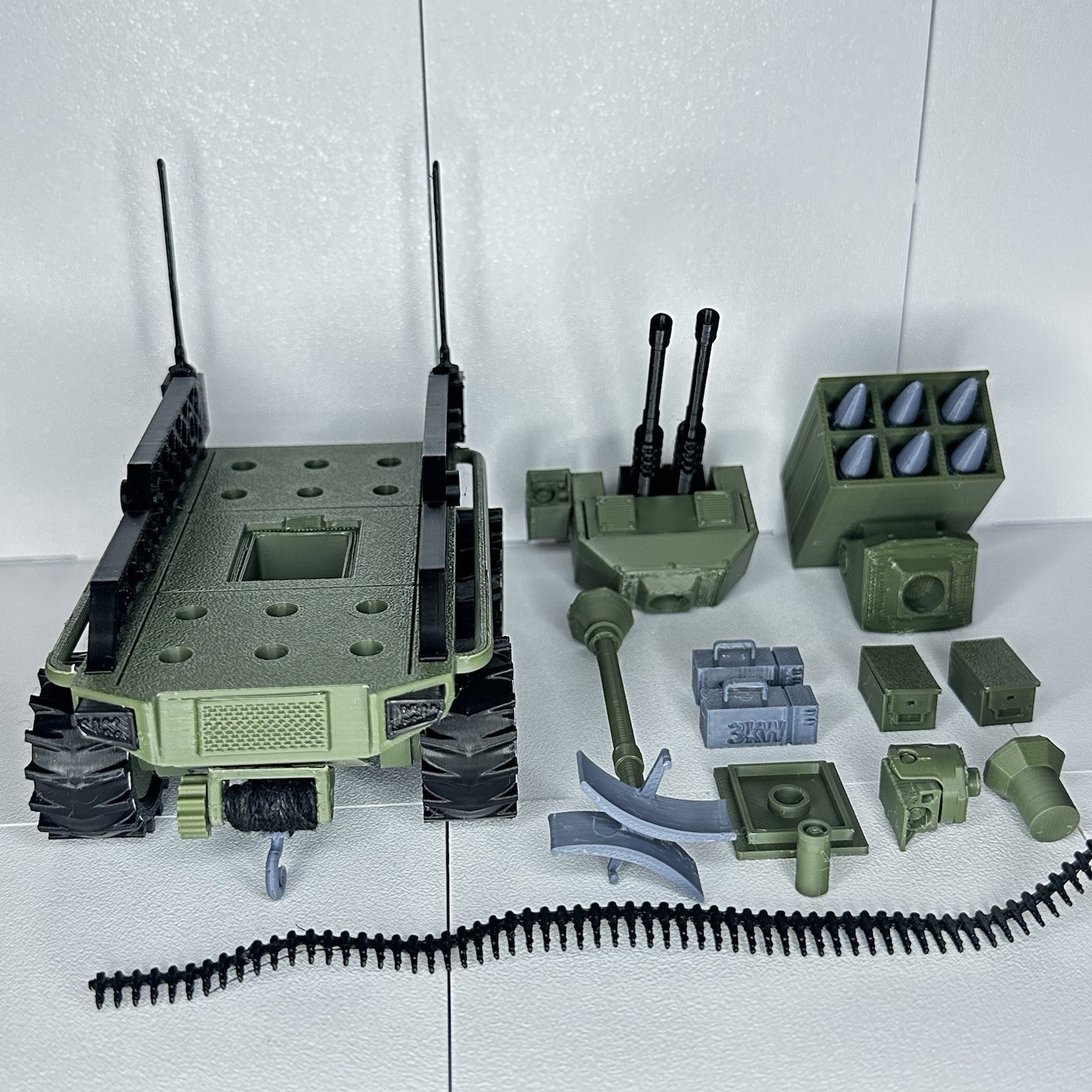 Gi Joe Custom Vehicle - Modular Assault Terrestrial (MAT) Drone Vehicle