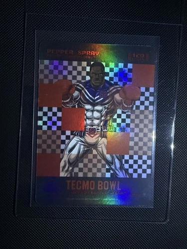 Tecmo Bowl Bo Jackson Battle Arena Pepper Spray Big Pixel BF Pepper Johnson