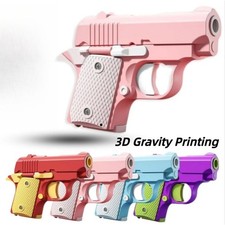 3D Printing Fidget Toy Gun Sensory Toy Anxiety Relief Toy Gravity Gun Adult Gift