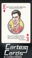 John Travolta 2006 Hero Decks Hooray for Hollywood Playing Cards #KD